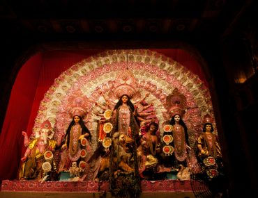 Goddess Durga Idol, Durga puja, India.